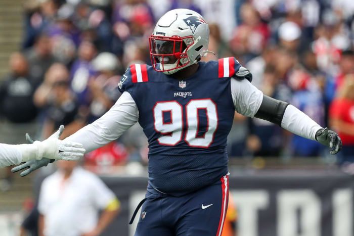 Christian Barmore has enjoyed a breakout season in the middle of the New England Patriots' defensive line.